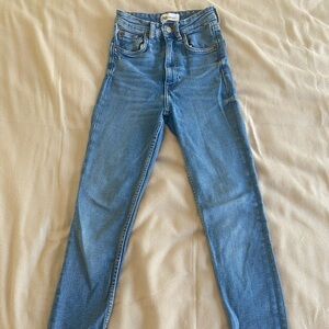 Zara Women's Skinny Jeans - Blue